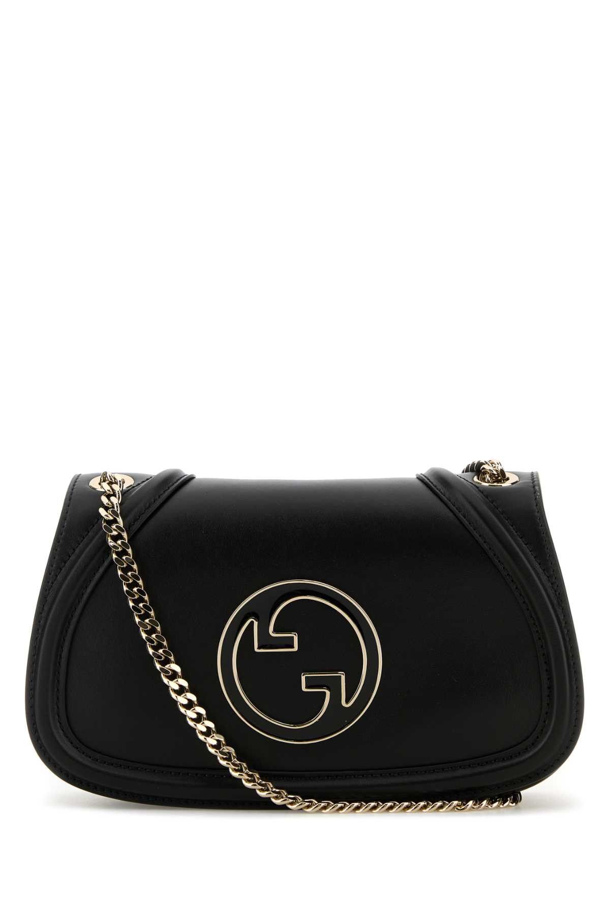 Gucci Black Leather Gucci Blondie Shoulder Bag Size ONE SIZE - 1 Thumbnail