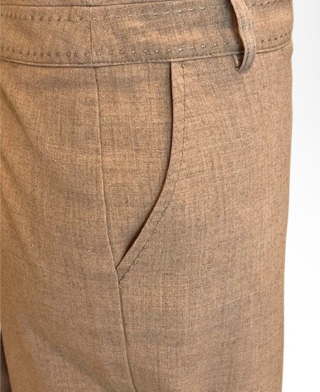 Other XOXO Signature High Waist Pencil Skirt Sz 9/10 Taupe Stretch Size 32" / US 10 / IT 46 - 4 Thumbnail