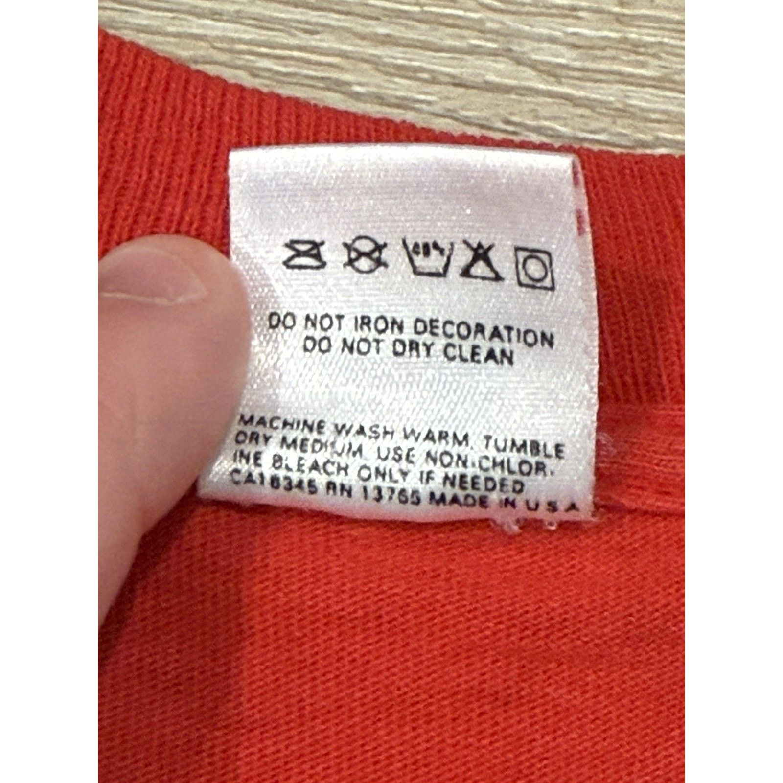 Fruit Of The Loom Chicago Blackhawks NHL Hockey 90s 1990 Tee Shirt Large Size US L / EU 52-54 / 3 - 5 Thumbnail