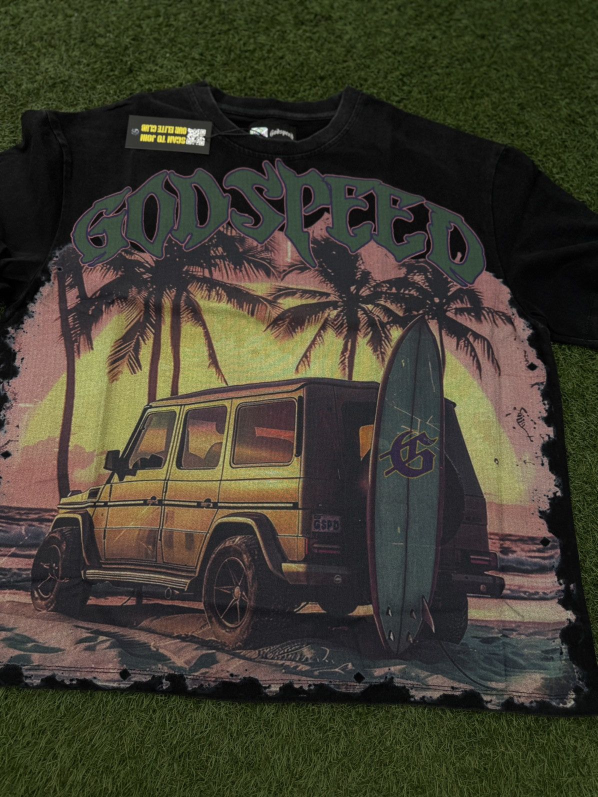 Godspeed Black Miami G Wagon Tee Shirt Size XL (NEW)