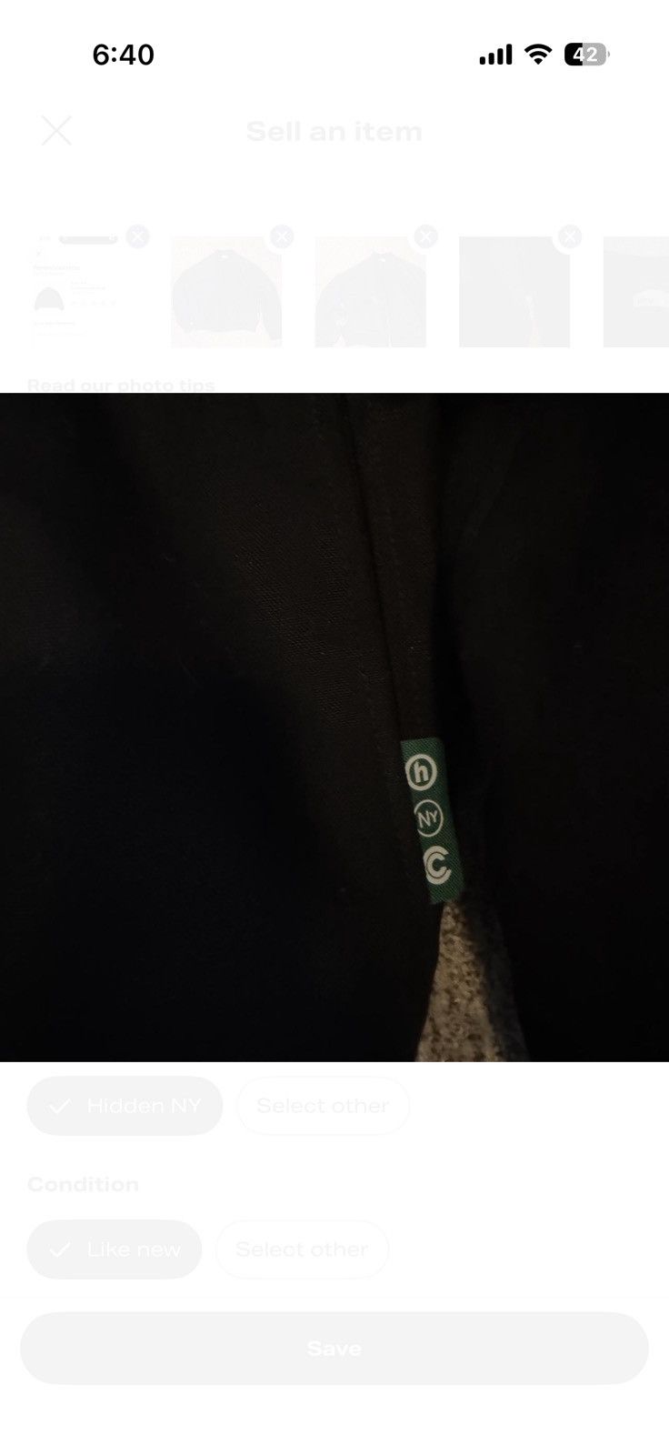 HIDDEN Hidden New York Hardware Bomber Size US L / EU 52-54 / 3 - 4 Thumbnail