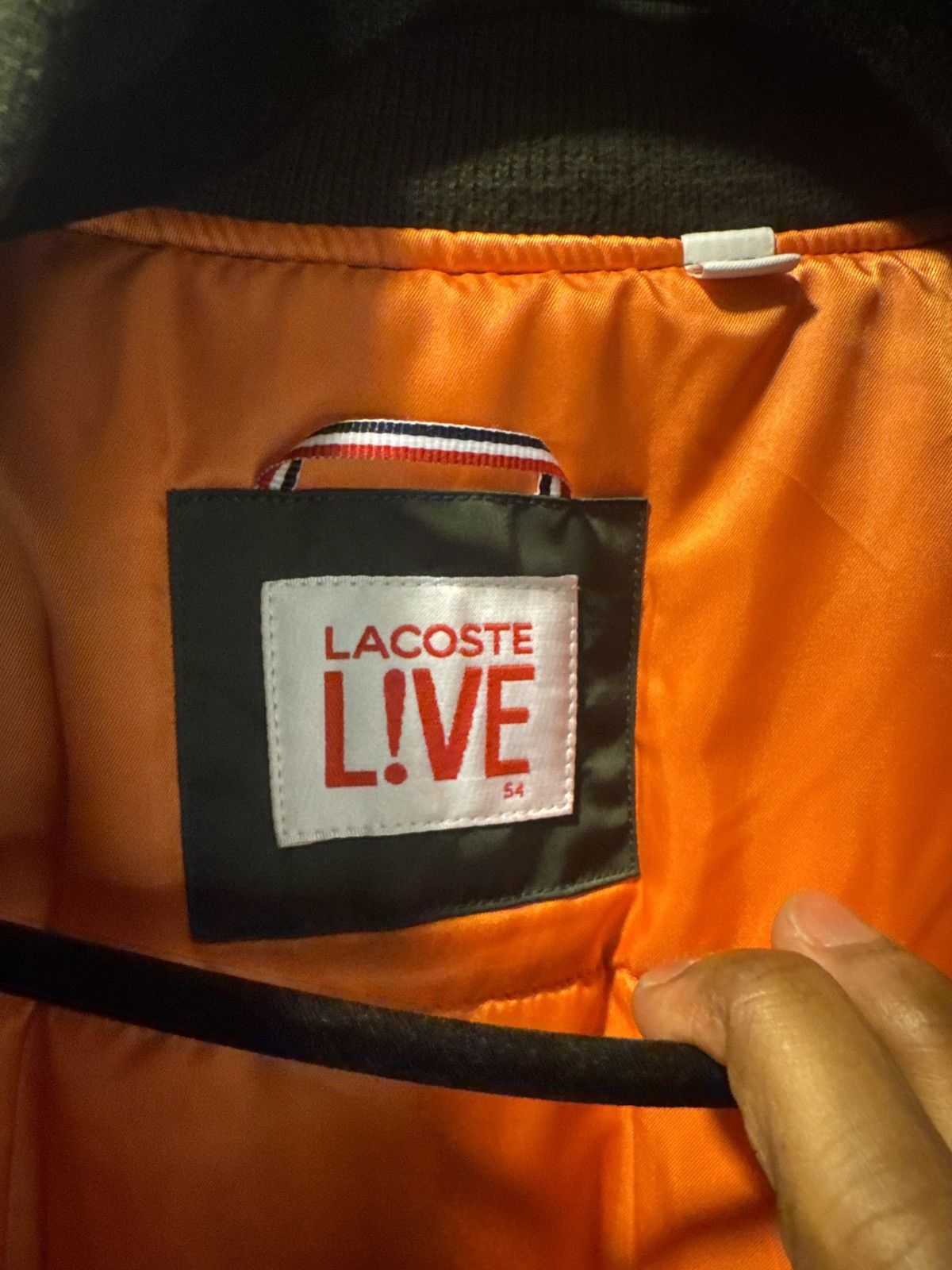 Lacoste Lacoste Water Repellent Bomber Jacket Size US L / EU 52-54 / 3 - 7 Thumbnail