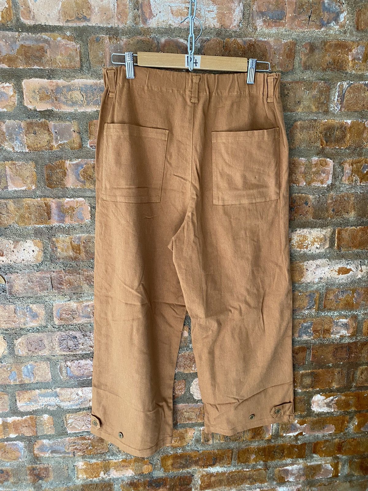 Issey Miyake 1990s Issey Miyake Plantation Wide leg baggy pants Size US 32 / EU 48 - 7 Thumbnail
