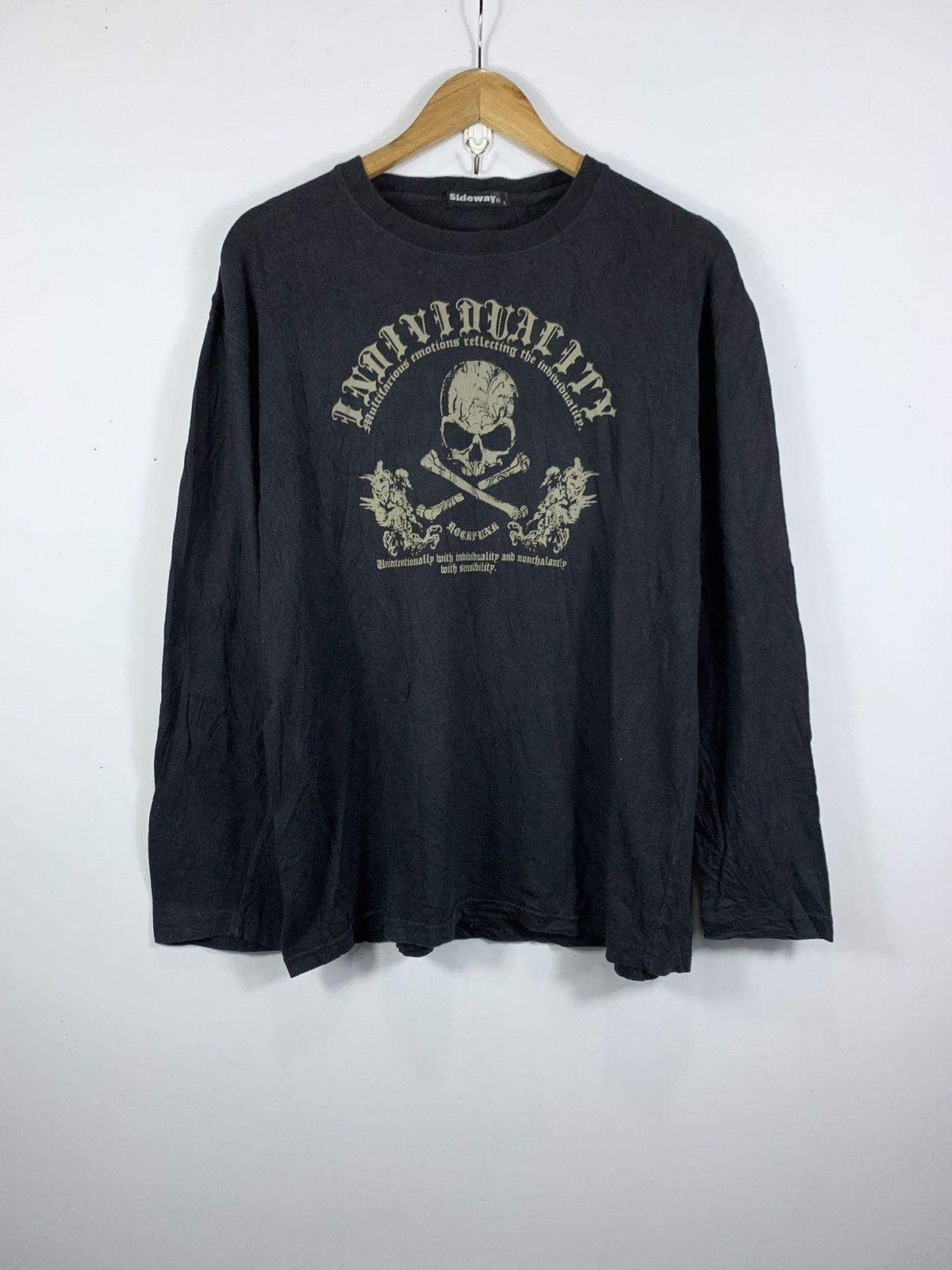 Japanese Brand × Vintage Japanese Sideway long slevee Size US L / EU 52-54 / 3 - 1 Thumbnail