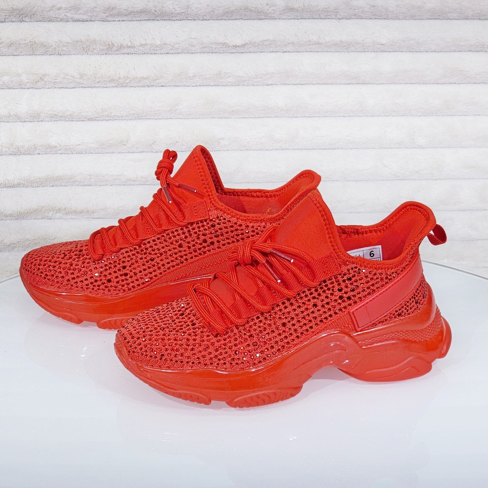Other Frey Red Jelly Sole Slip On Pull Tie Comfy Running Shoes Sne Size US 11 / IT 41 - 1 Thumbnail