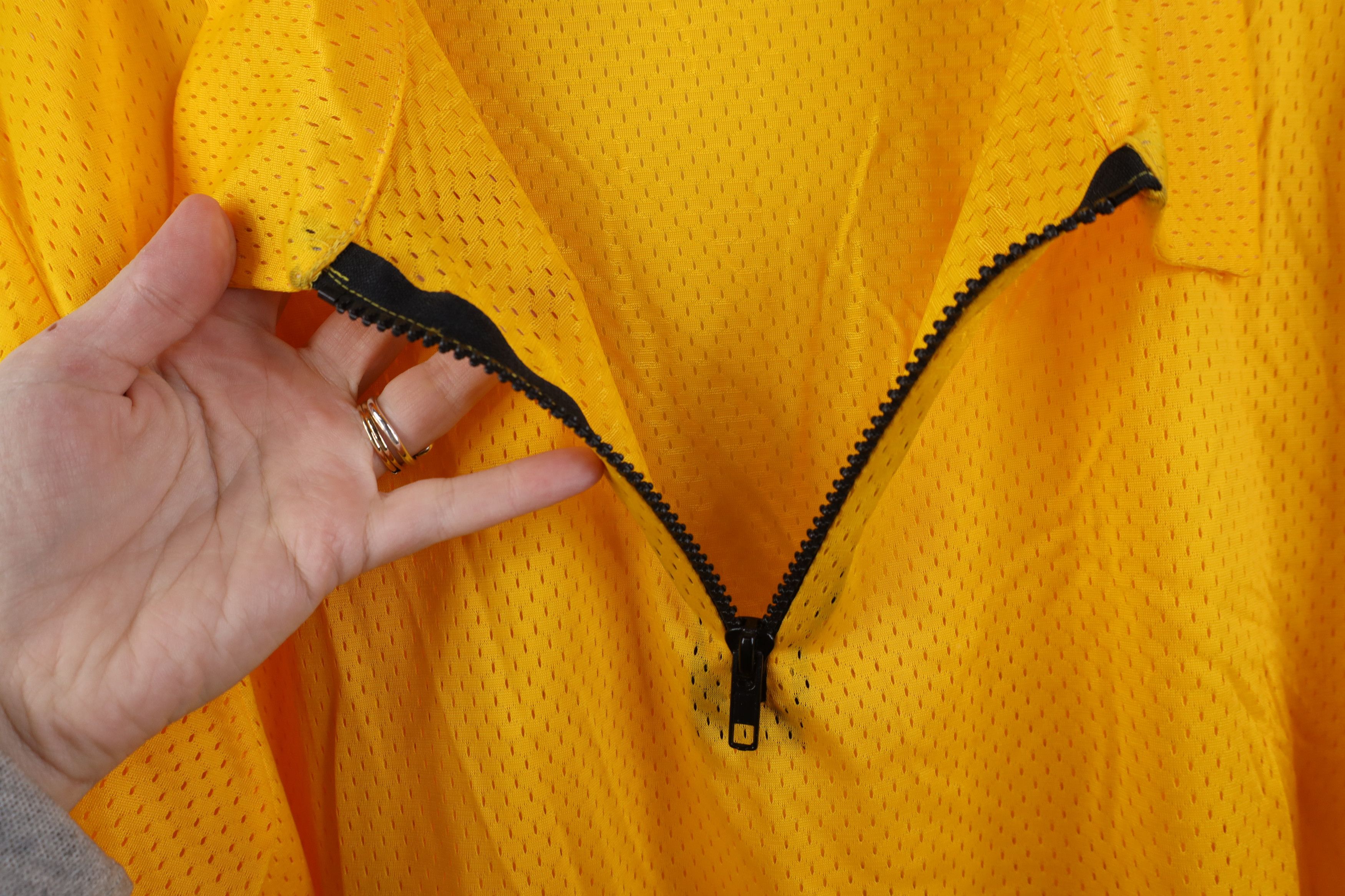 Vintage Vintage 90s Streetwear Dance Rave Half Zip Polo Shirt USA Size US XL / EU 56 / 4 - 5 Thumbnail