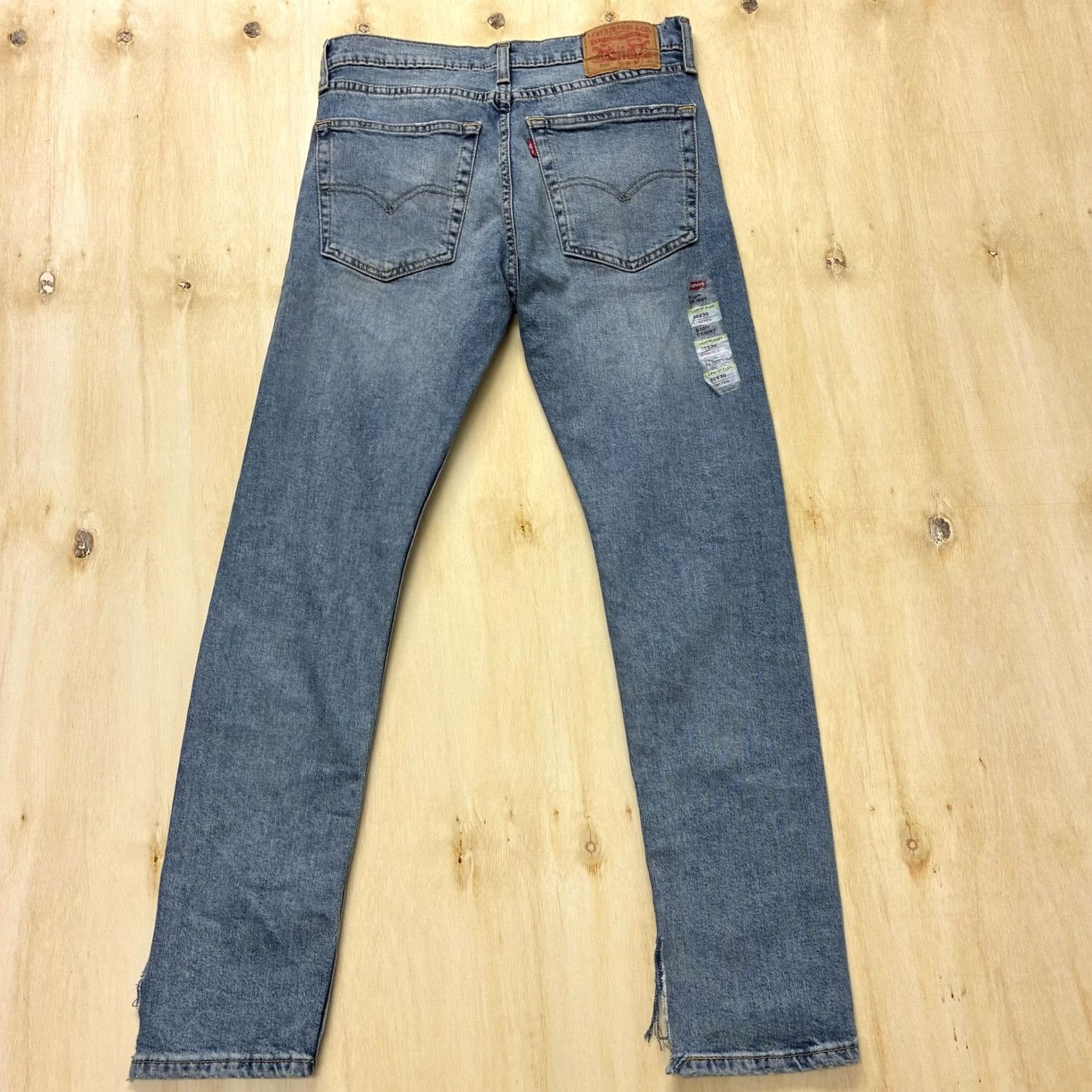 Levi's Levi'S 510 Slim Skinny Jeans Men Blue Medium Wash - Pre-Owned Size US 30 / EU 46 - 2 Thumbnail