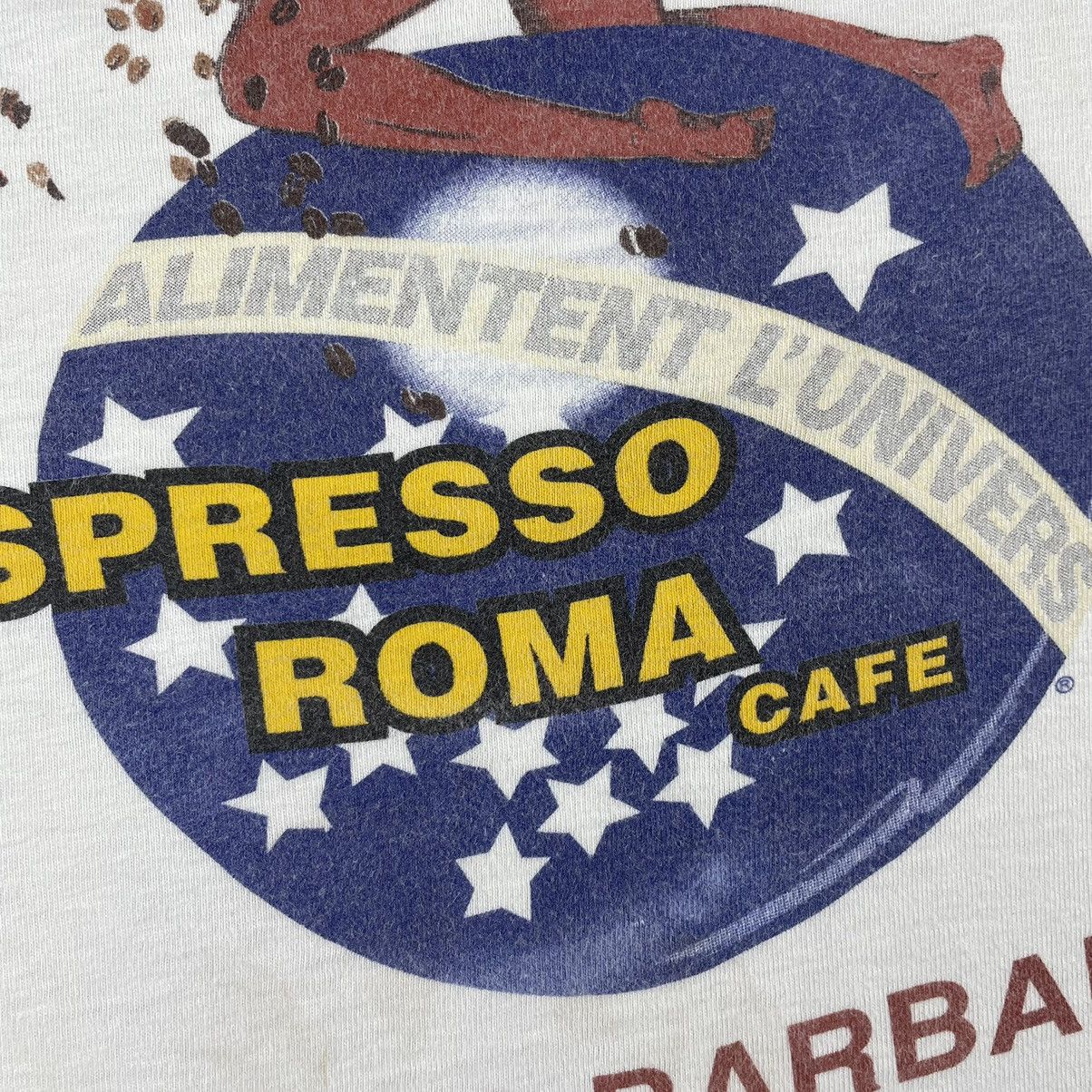 Hanes × Vintage Vintage Espresso Roma Cafe t shirt Size US L / EU 52-54 / 3 - 5 Thumbnail