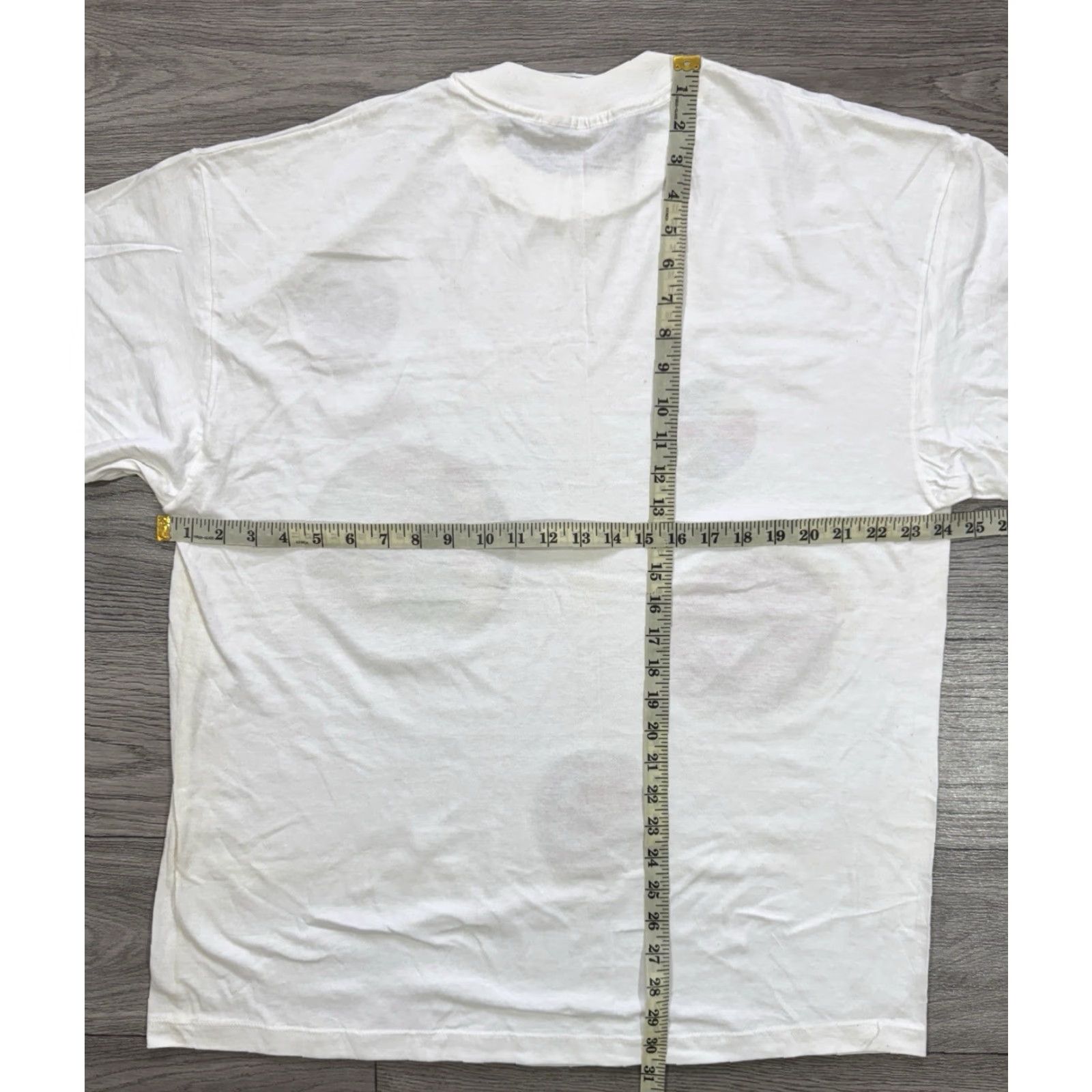 Hanes VINTAGE Randstad Graphic Art T-Shirt Hanes XL Men White 1999 Art 8/10 Stains Size US XL / EU 56 / 4 - 2 Thumbnail
