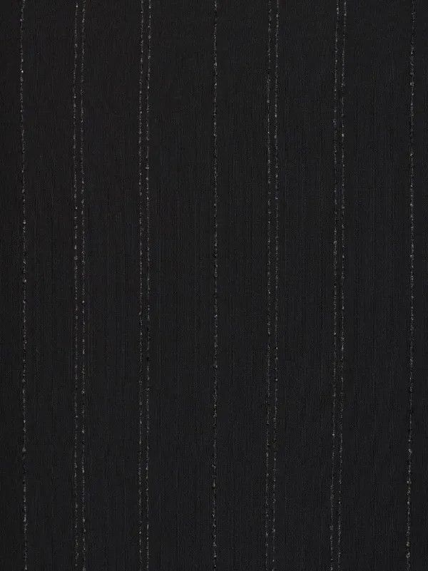 Saint Laurent Paris o1y0325 Striped Shirt in Black Size US S / EU 44-46 / 1 - 2 Thumbnail