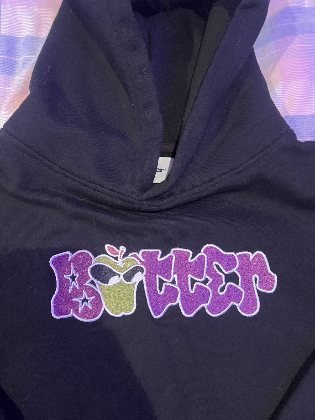 Butter Goods BUTTER HOODIE GOODS BIG APPLE PO HOOD BLACK Size US XL / EU 56 / 4 - 4 Thumbnail