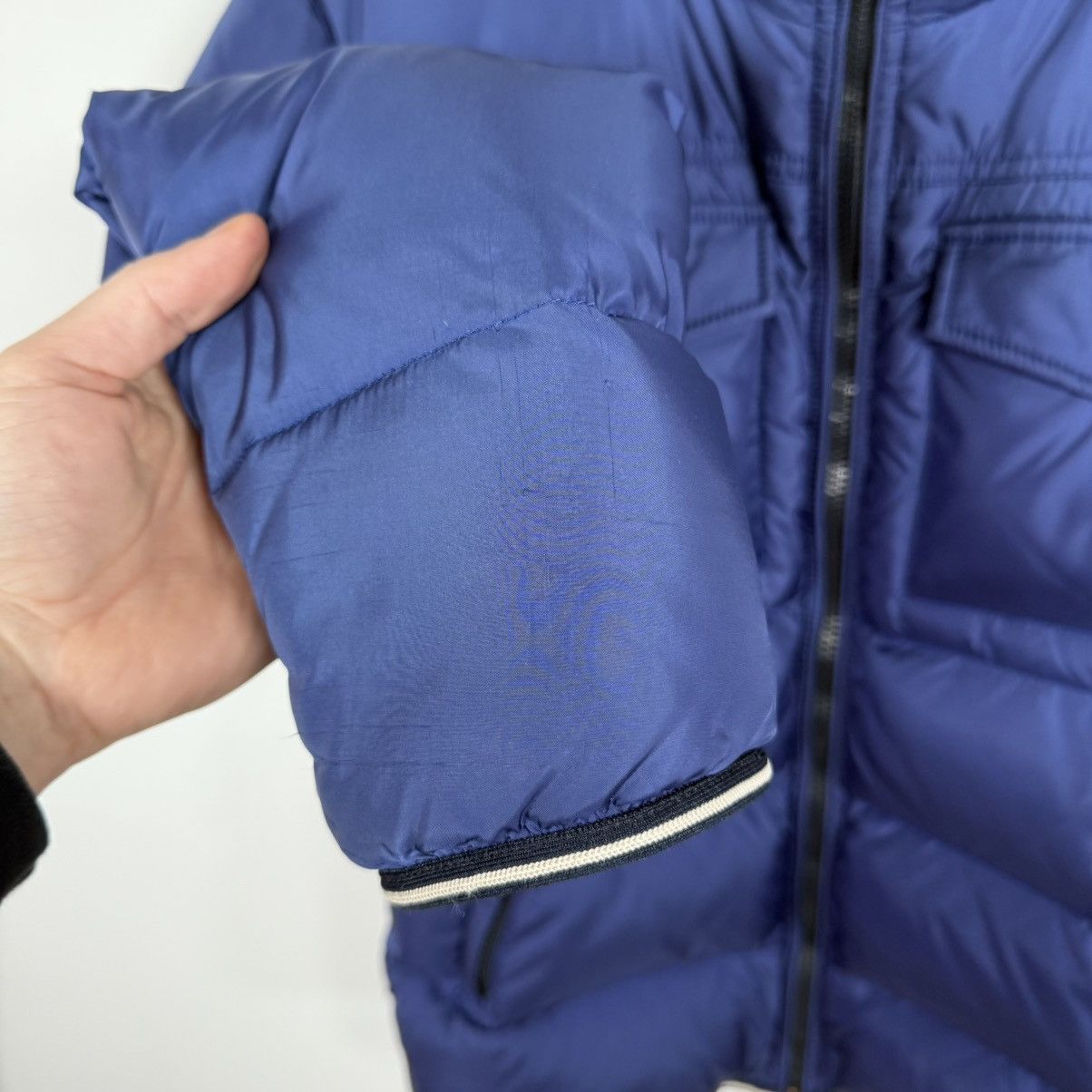 Moncler Moncler Thomas Men’s Down Puffer Jacket Size 2 (S/M) Blue Size US S / EU 44-46 / 1 - 4 Thumbnail