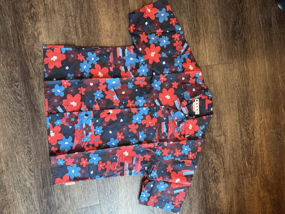 Marni Marni floral print shirt Size US M / EU 48-50 / 2 - 2 Thumbnail