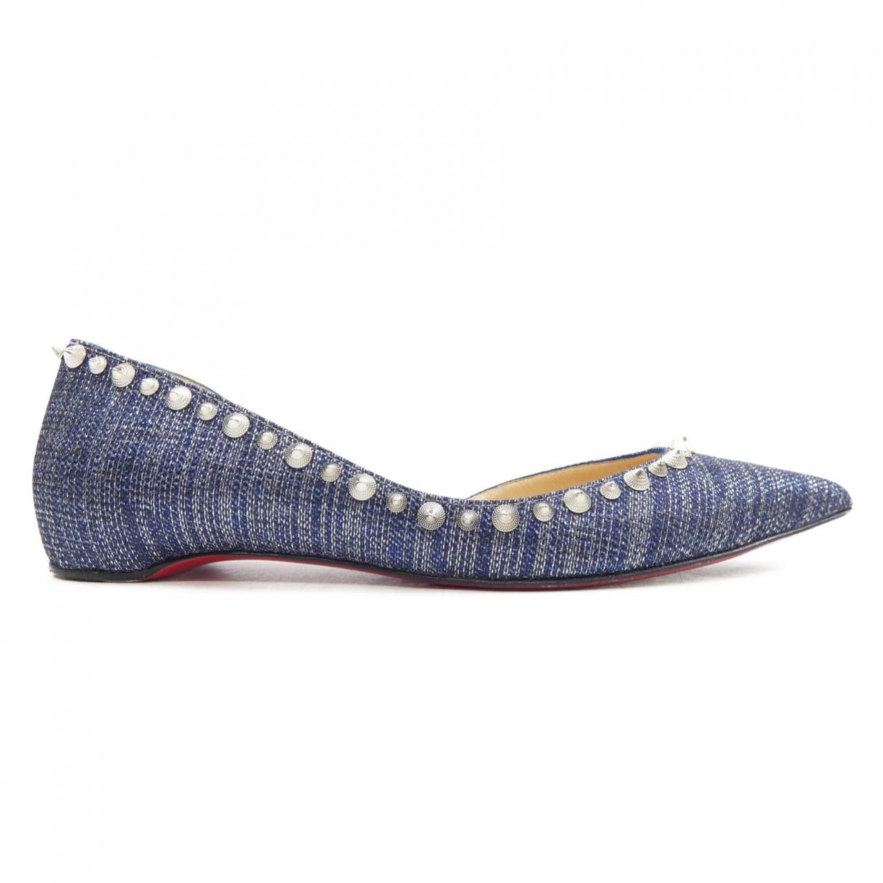 Christian Louboutin Christian Louboutin Christian Louboutin Flat Shoes Leather Shoes DUTY FREE for USA Size ONE SIZE - 1 Thumbnail