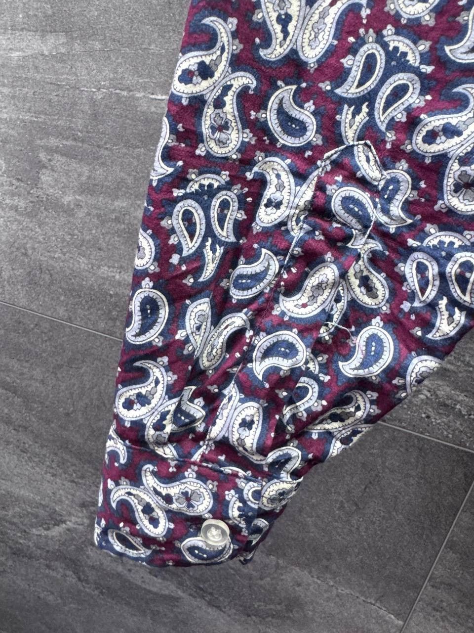 Other POP London Mens Shirt Paisley Long Sleeve Button Up Size S Size US S / EU 44-46 / 1 - 17 Thumbnail