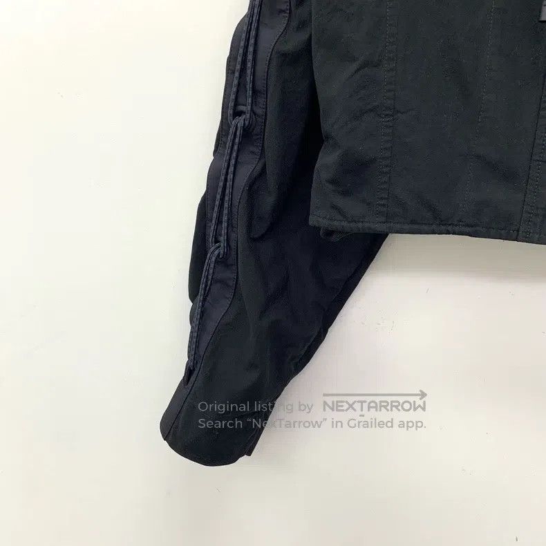 Hermes Hermes Black Cotton Drawstring Side Slit Long Sleeve Jacke Size XS / US 0-2 / IT 36-38 - 4 Thumbnail