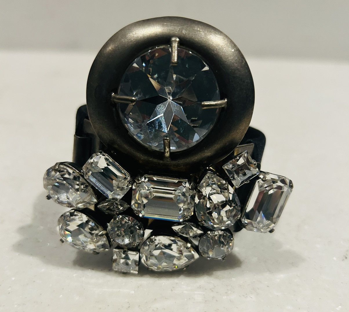 Miu Miu Stunning Miu Miu crystal cuff bracelet. New in box. Size ONE SIZE - 5 Thumbnail