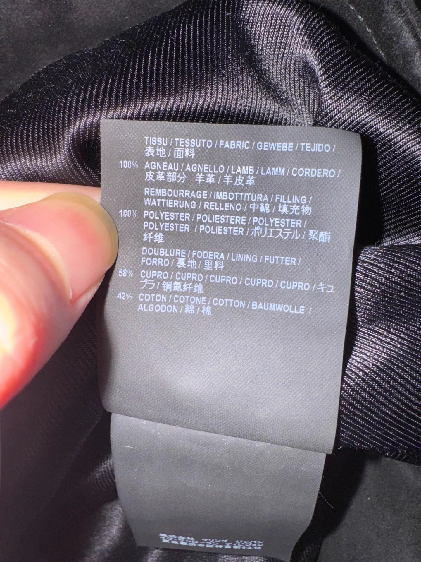 Saint Laurent Paris Saint Laurent SLP 18SS Black Suede Multi-Zip L01 Biker 50 Size US M / EU 48-50 / 2 - 6 Thumbnail