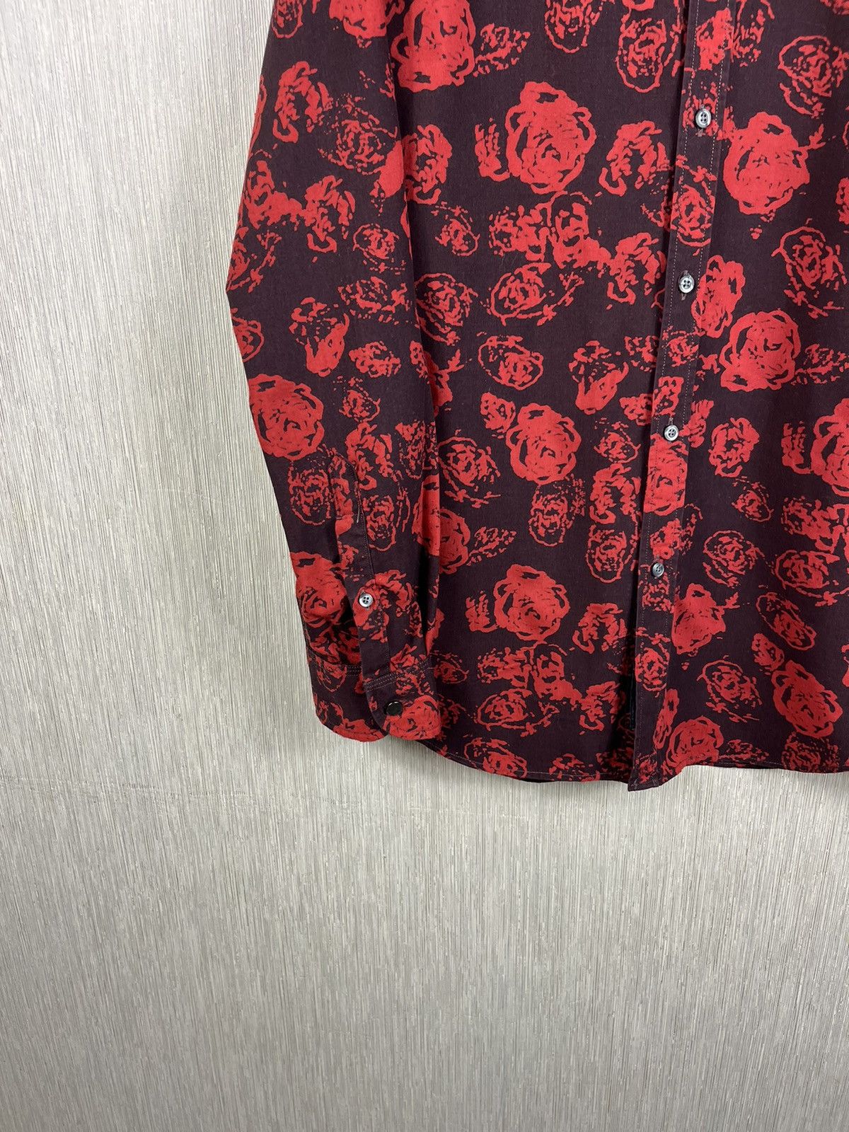 Diesel × Vintage Vintage archive Diesel Industries roses full print y2k shirt Size US M / EU 48-50 / 2 - 7 Thumbnail