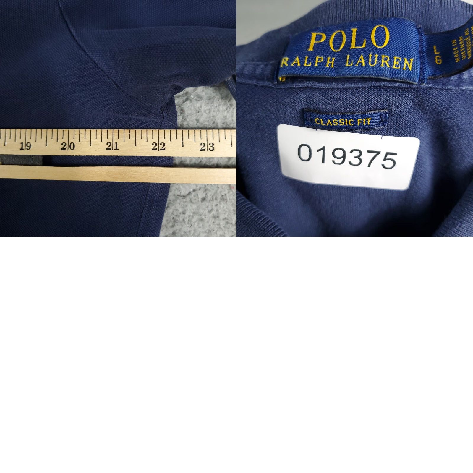 Ralph Lauren Ralph Lauren Polo Shirt Mens Large Blue Solid Classic Fit Short Sleeve Casual Activewear Size US L / EU 52-54 / 3 - 8 Thumbnail