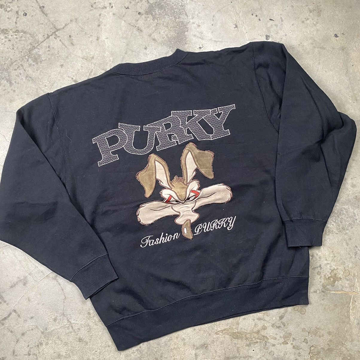 Japanese Brand × Vintage y2k Purky Embroidery Crewneck Size US L / EU 52-54 / 3 - 2 Thumbnail
