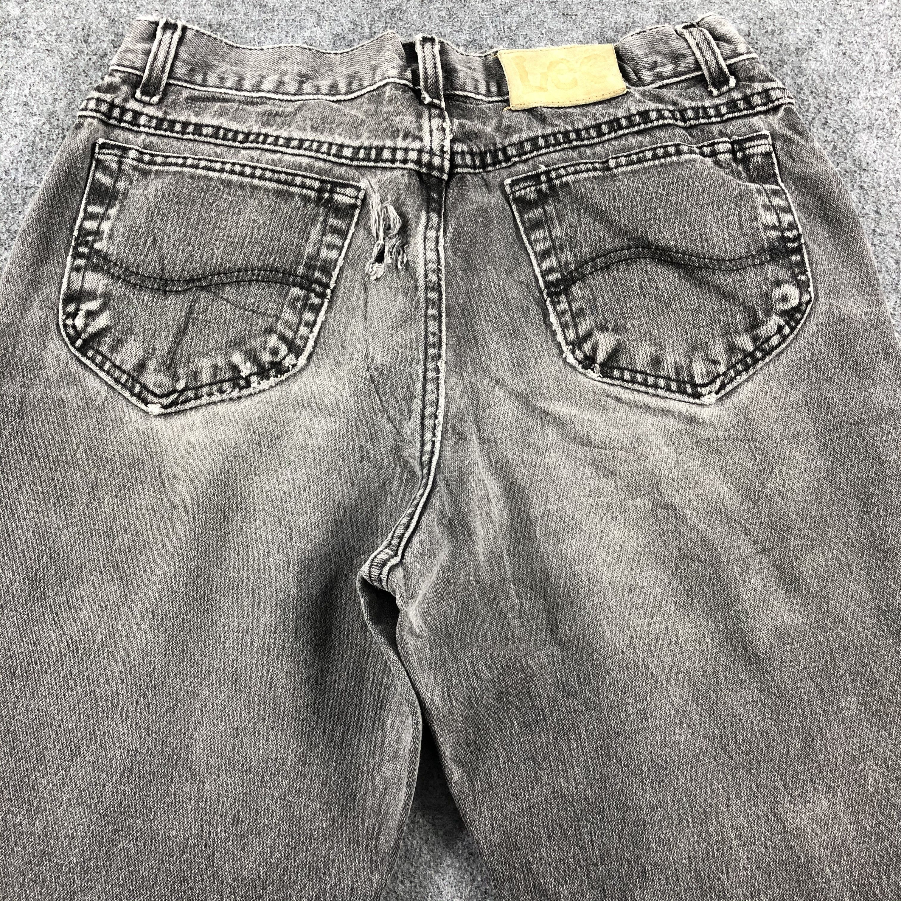 Lee Vintage Faded Black Lee Jeans-J2451 Size US 31 - 4 Thumbnail
