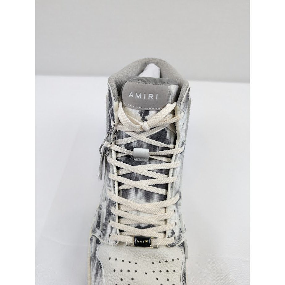 Amiri o1rshd1 Skel High Top Sneakers in Grey Size US 9 / EU 42 - 8 Thumbnail