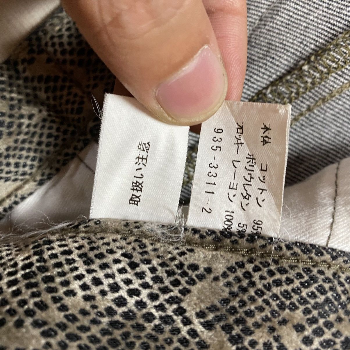 L7 Real Hip L7 Real Hip Snakeskin Flared Pants Size US 28 / EU 44 - 10 Thumbnail