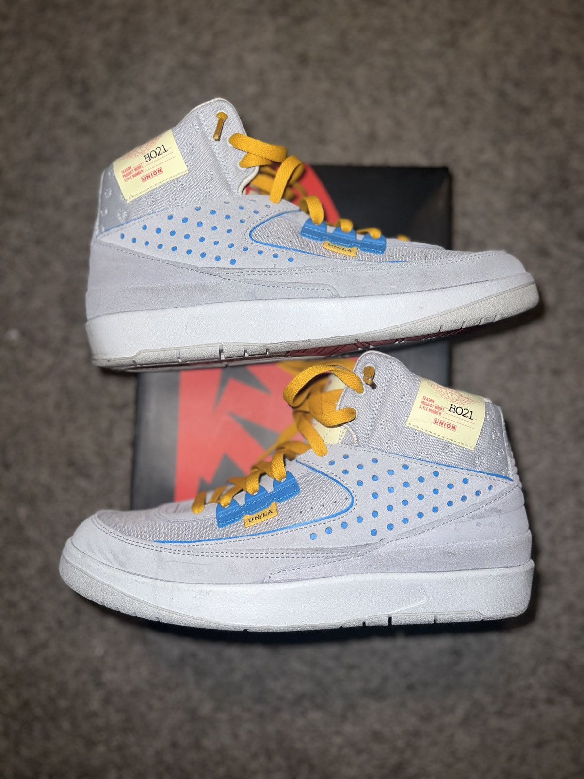 Nike Air Jordan 2 Union LA Size US 9 / EU 42 - 1 Thumbnail