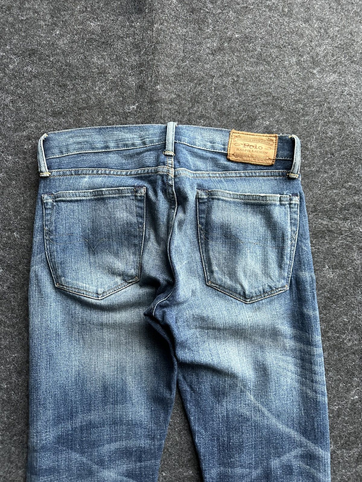 Polo Ralph Lauren Vintage Polo Ralph Lauren Slim Fit Denim 28x30 D415 Size US 28 / EU 44 - 7 Thumbnail