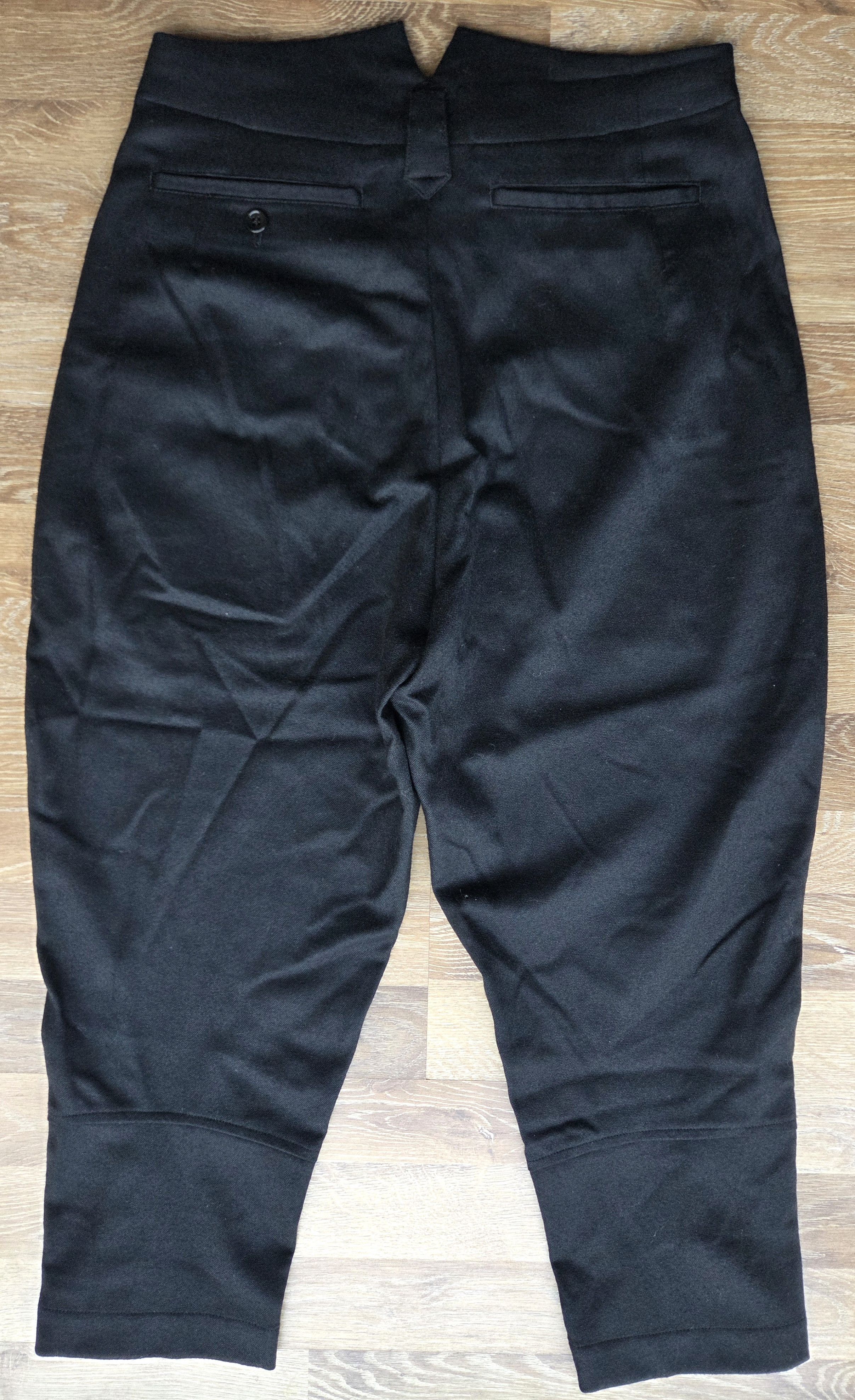 Comme des Garcons AD2010 Black Comme Des Garcons CDG Japan Jodhpur Ankle Pants Size 30" / US 8 / IT 44 - 2 Thumbnail