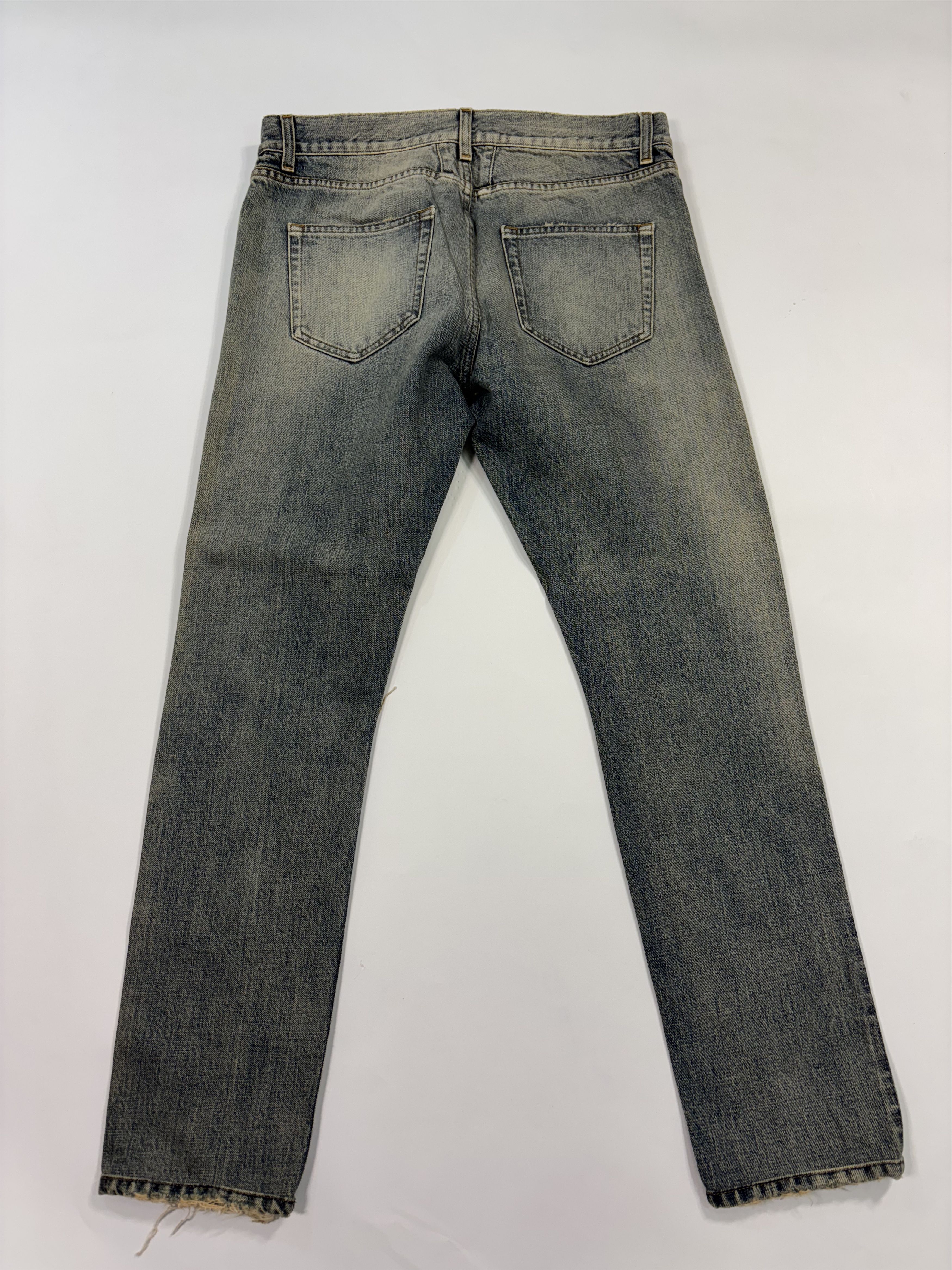 Saint Laurent Paris Saint Laurent Distressed Jeans Size US 32 / EU 48 - 4 Thumbnail