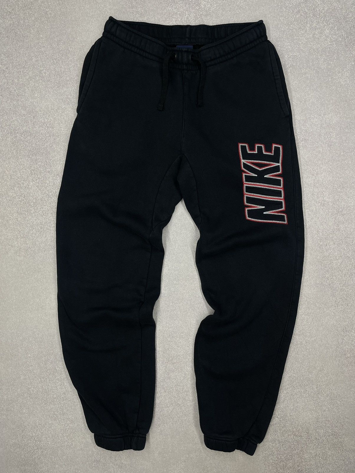 Nike Vintage Nike Big Logo Black Sweatpants Drill Y2K ACG TN Size US 30 / EU 46 - 3 Thumbnail