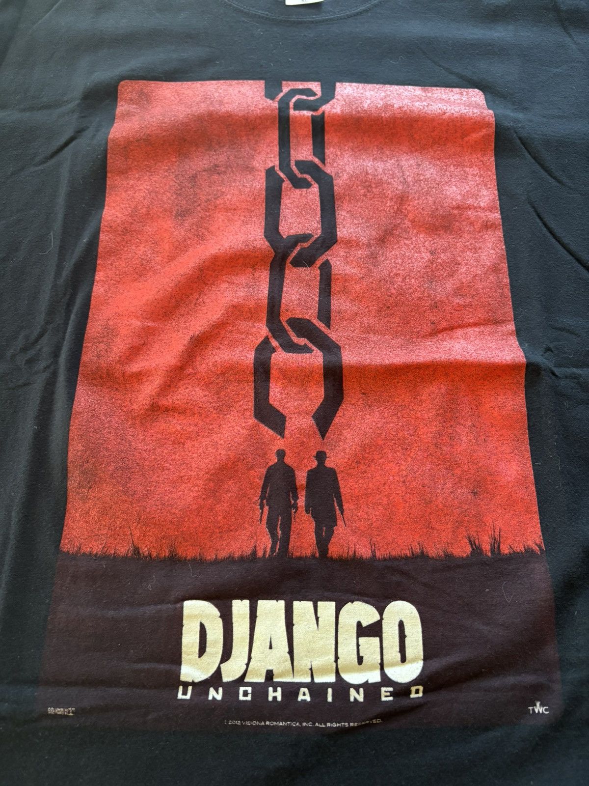 Vintage Django Unchained movie promo tee XL Size US XL / EU 56 / 4 - 2 Thumbnail