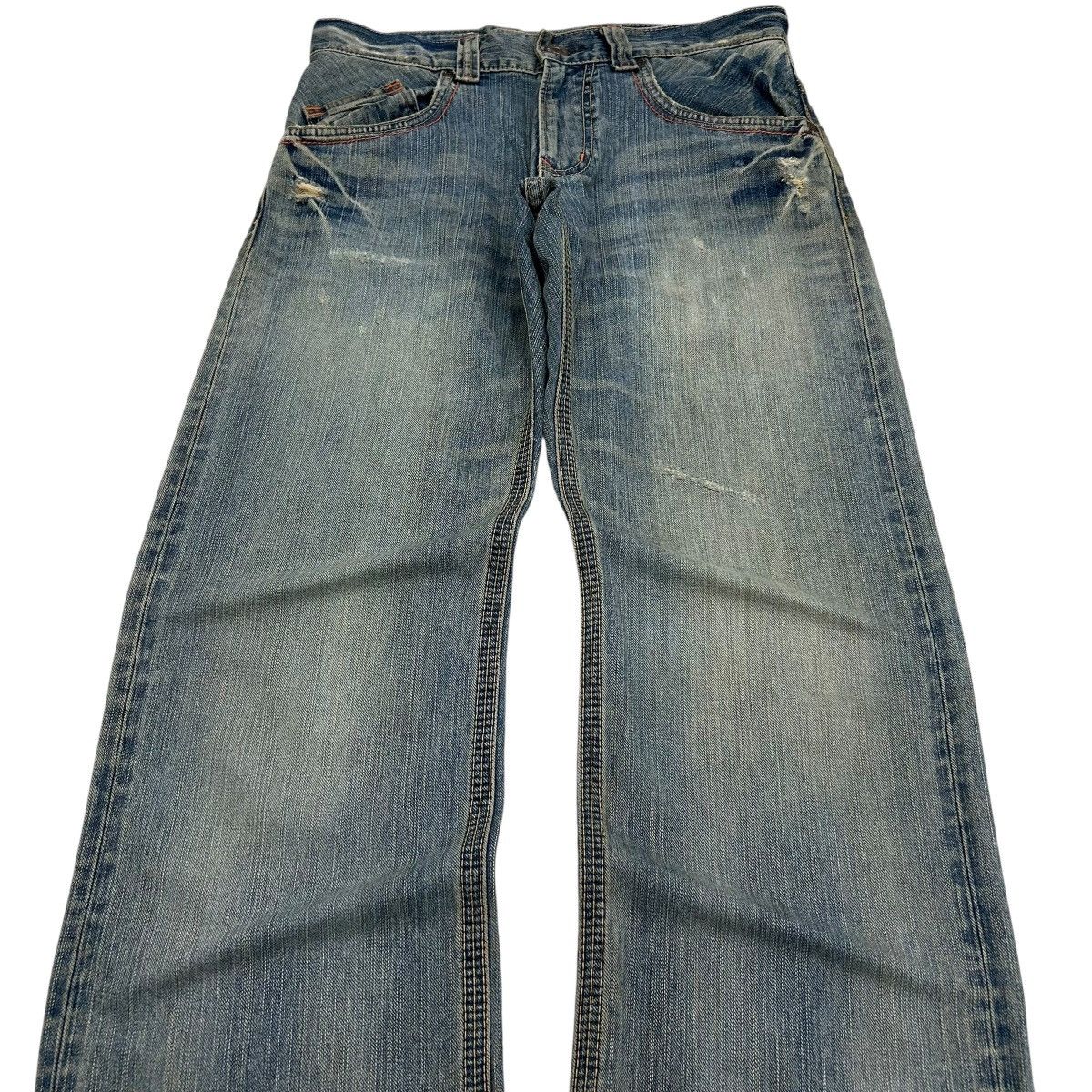 Edwin Vintage Edwin XV Mud Washed Straight Leg Size US 31 - 3 Thumbnail