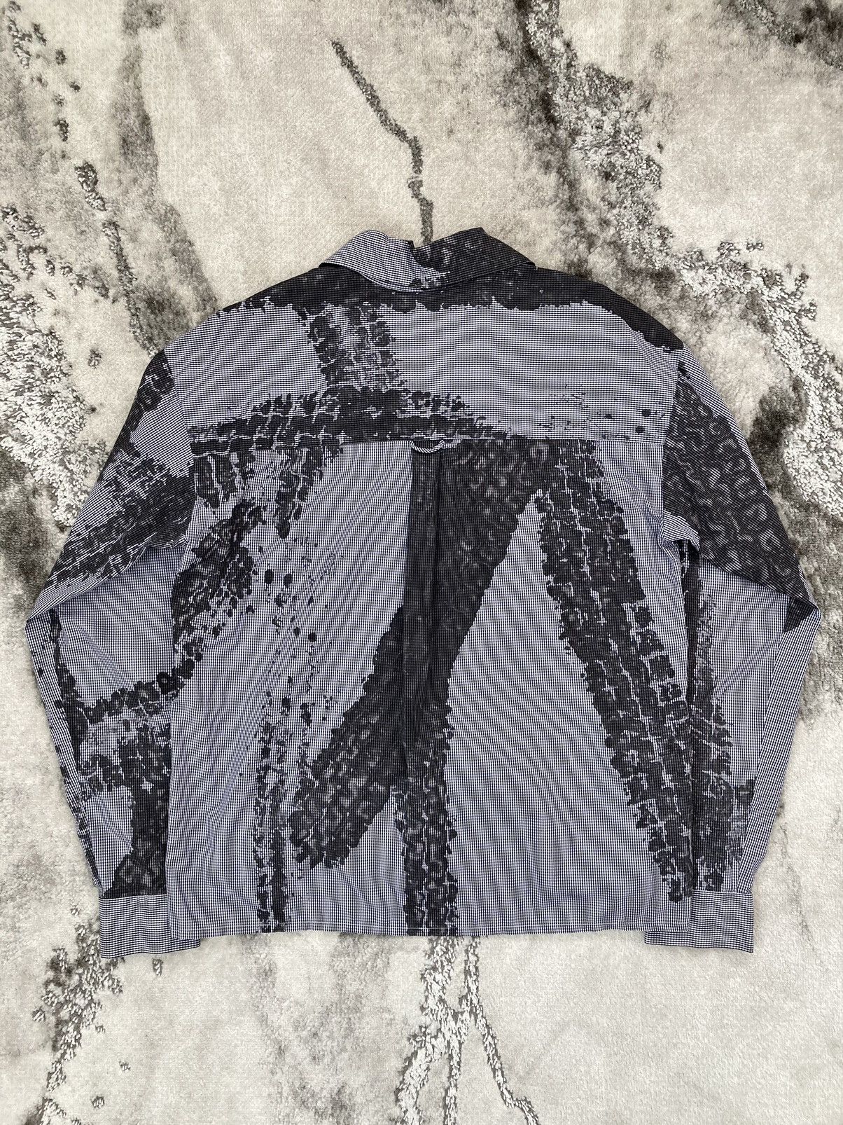 Alexander McQueen S/S 1997 Checkered Tire Track Shirt Size US M / EU 48-50 / 2 - 8 Thumbnail
