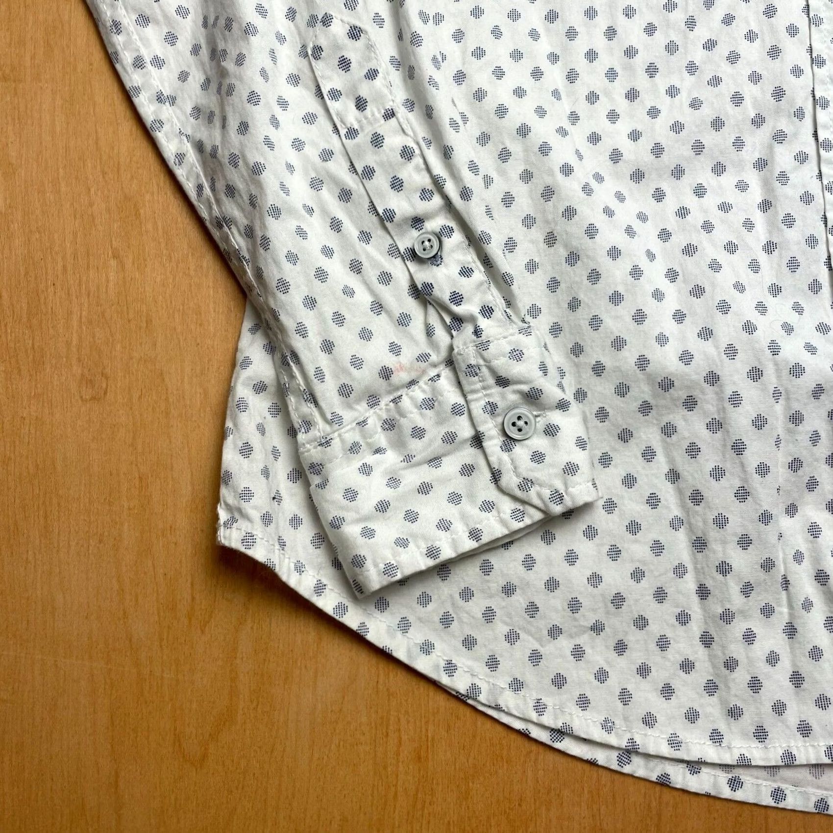 Alexander Julian Alexander Julian Shirt Mens M White Pattern Long Sleeve Button Collared Size US M / EU 48-50 / 2 - 6 Thumbnail