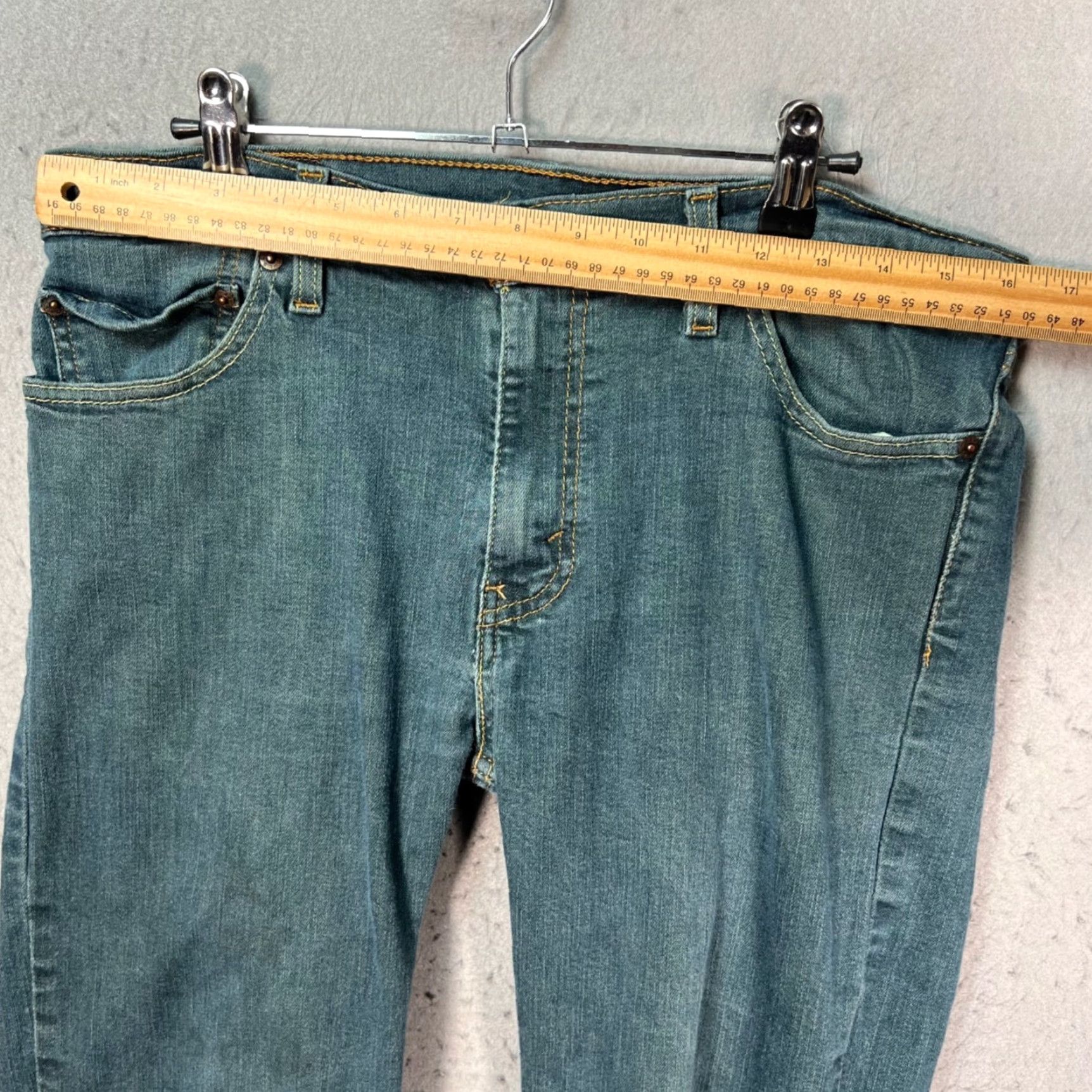 Levi's Levis 511 Mens Size 32 x 30 Slim Fit Jeans Blue Stretch Denim Size US 32 / EU 48 - 6 Thumbnail