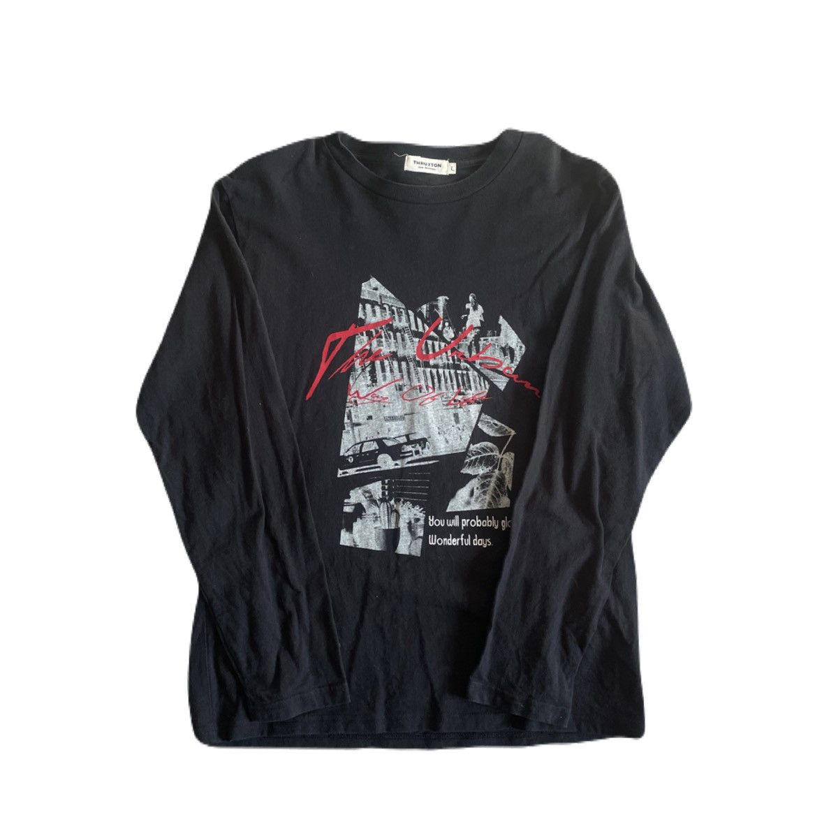 If Six Was Nine 2000s Japanese archive Vkei Poem Long Sleeve Tee 
