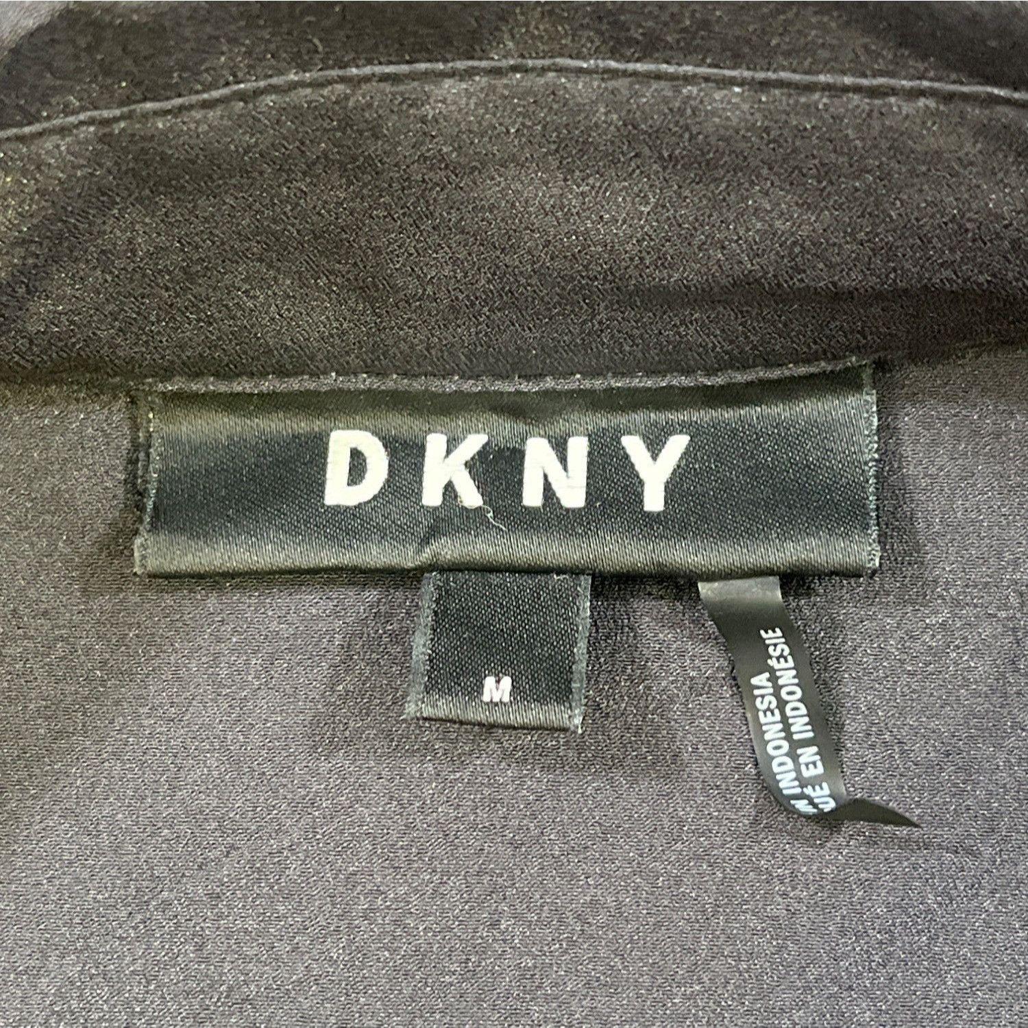 DKNY DKNY Women's Black/Pink Floral Shirt/Blouse Sz M SKU 4764 Size M / US 6-8 / IT 42-44 - 4 Thumbnail