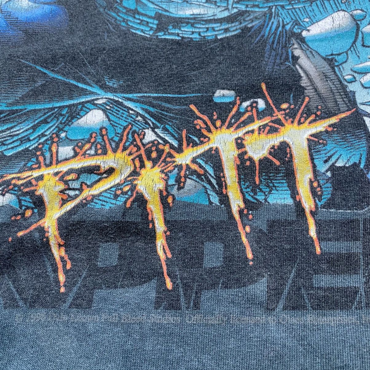 Vintage Vintage 90s Marvel Pitt Murina Tag Tee Size US L / EU 52-54 / 3 - 7 Thumbnail
