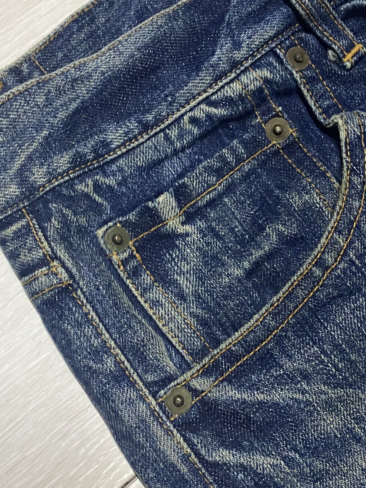 Japanese Brand Japan Brand Montaineering Mud wash Distressed Baggy Jeans Size US 34 / EU 50 - 11 Thumbnail