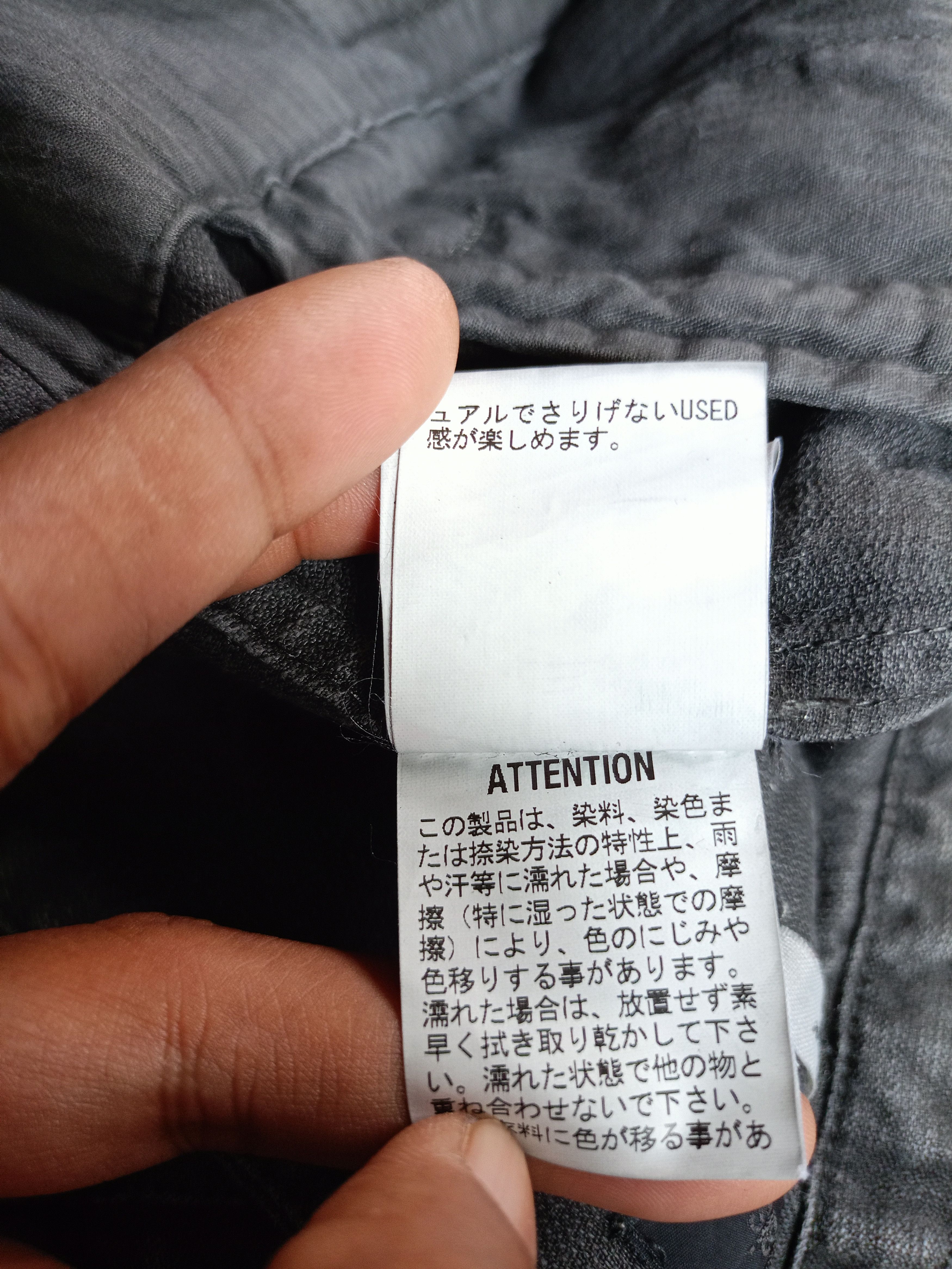 Pas de Calais Pas de Calais Gray Linen Pants Size US 31 - 12 Thumbnail