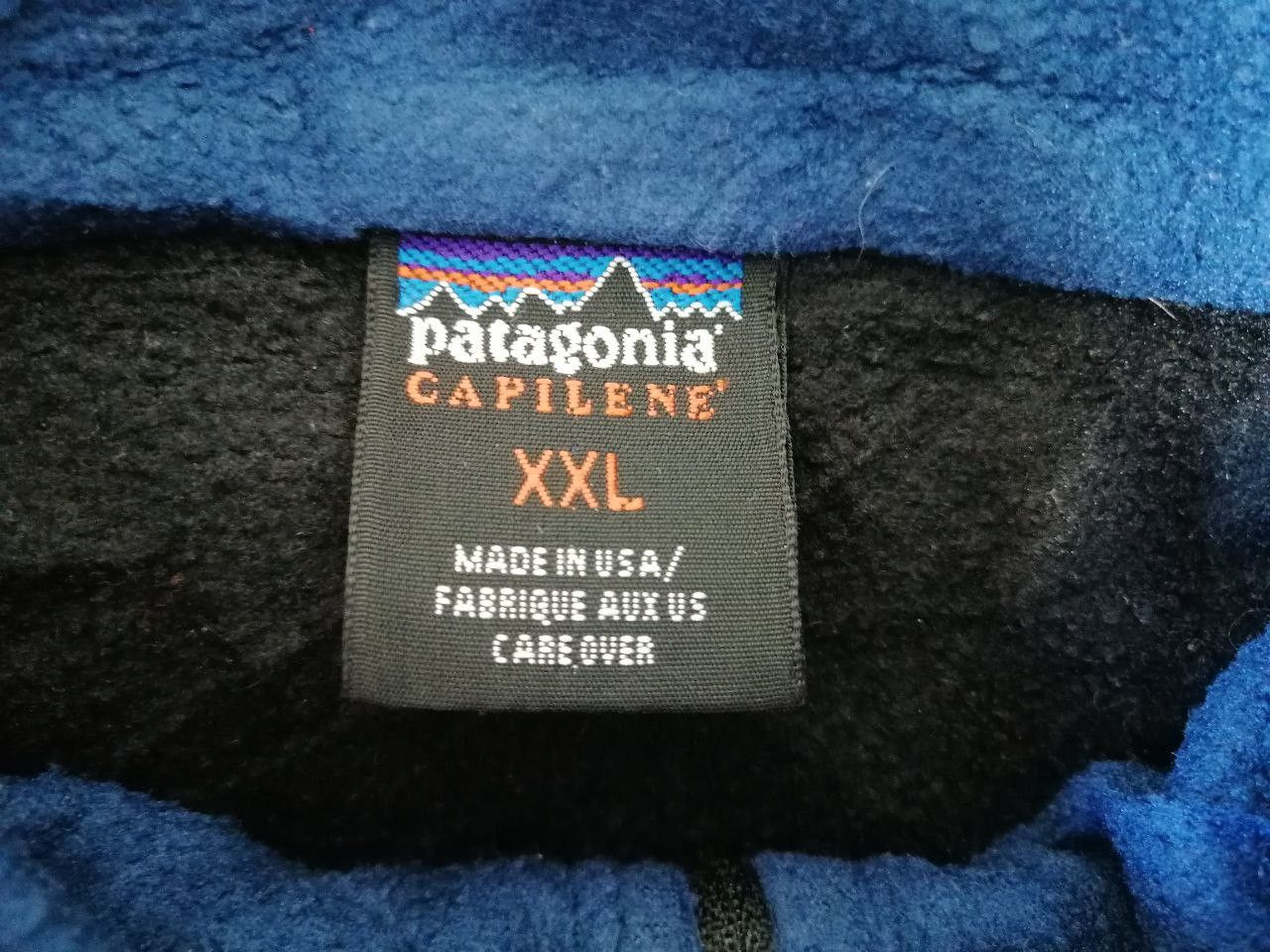 Patagonia Vintage 90s Patagonia USA Capilene 1/4 Zip Sz 2 XL Size US XXL / EU 58 / 5 - 4 Thumbnail