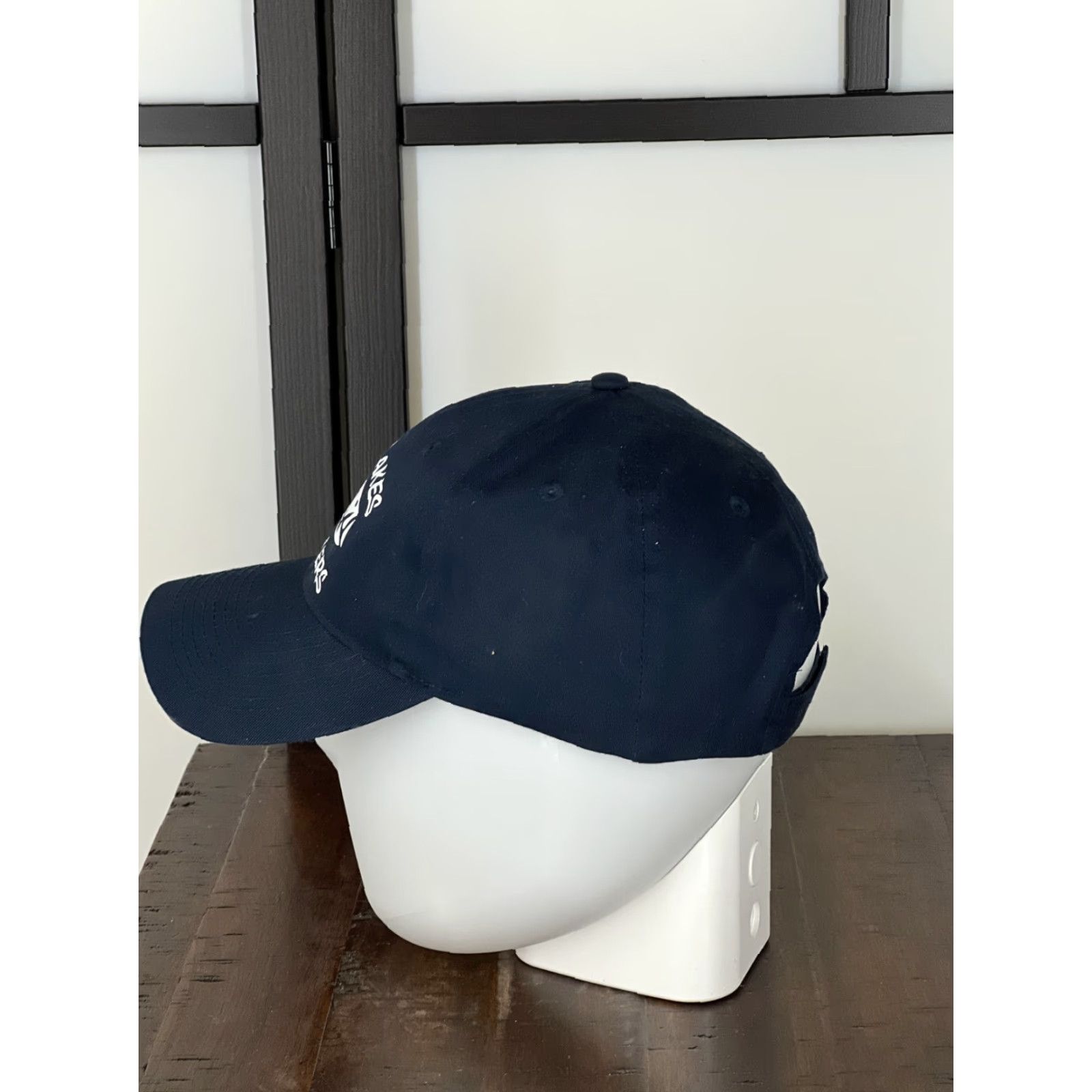 Vintage Sun Lakes Angler Hat Cap Strap Back Adult One Size Blue Cotton Fishing Arizona */ Size ONE SIZE - 3 Thumbnail