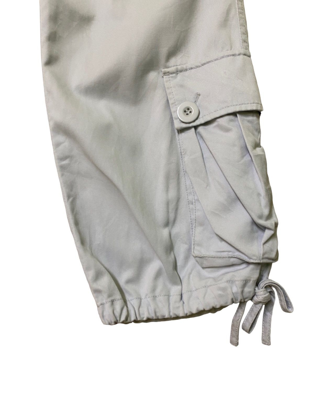 Heaven by Marc Jacobs Marc Jacobs Bondage Multi Pocket Cargo Drawstring 3q Pants Size US 28 / EU 44 - 7 Thumbnail