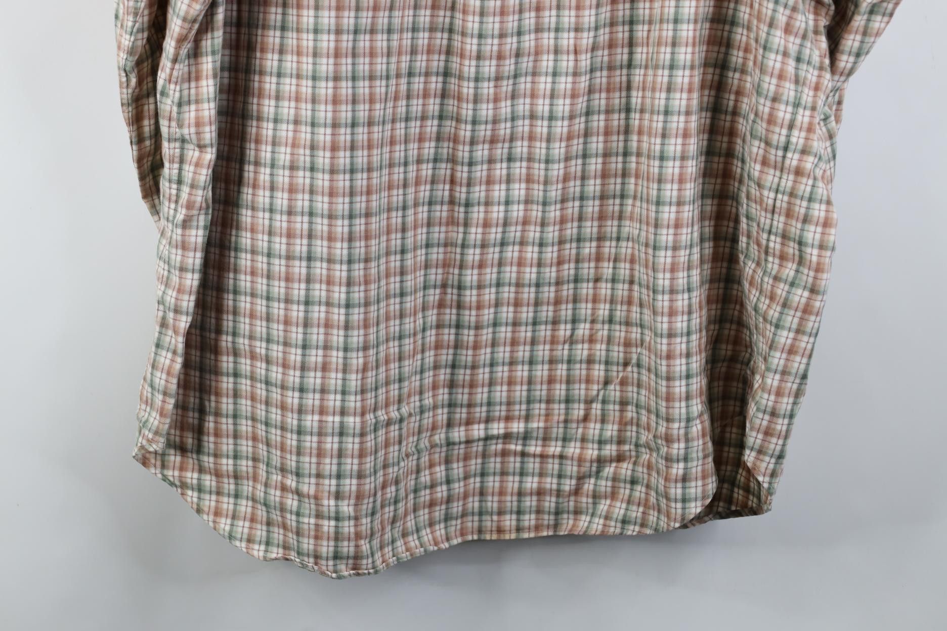 Polo Ralph Lauren Vintage 90s Ralph Lauren Button Down Shirt Earth Tone Plaid Size US XL / EU 56 / 4 - 12 Thumbnail