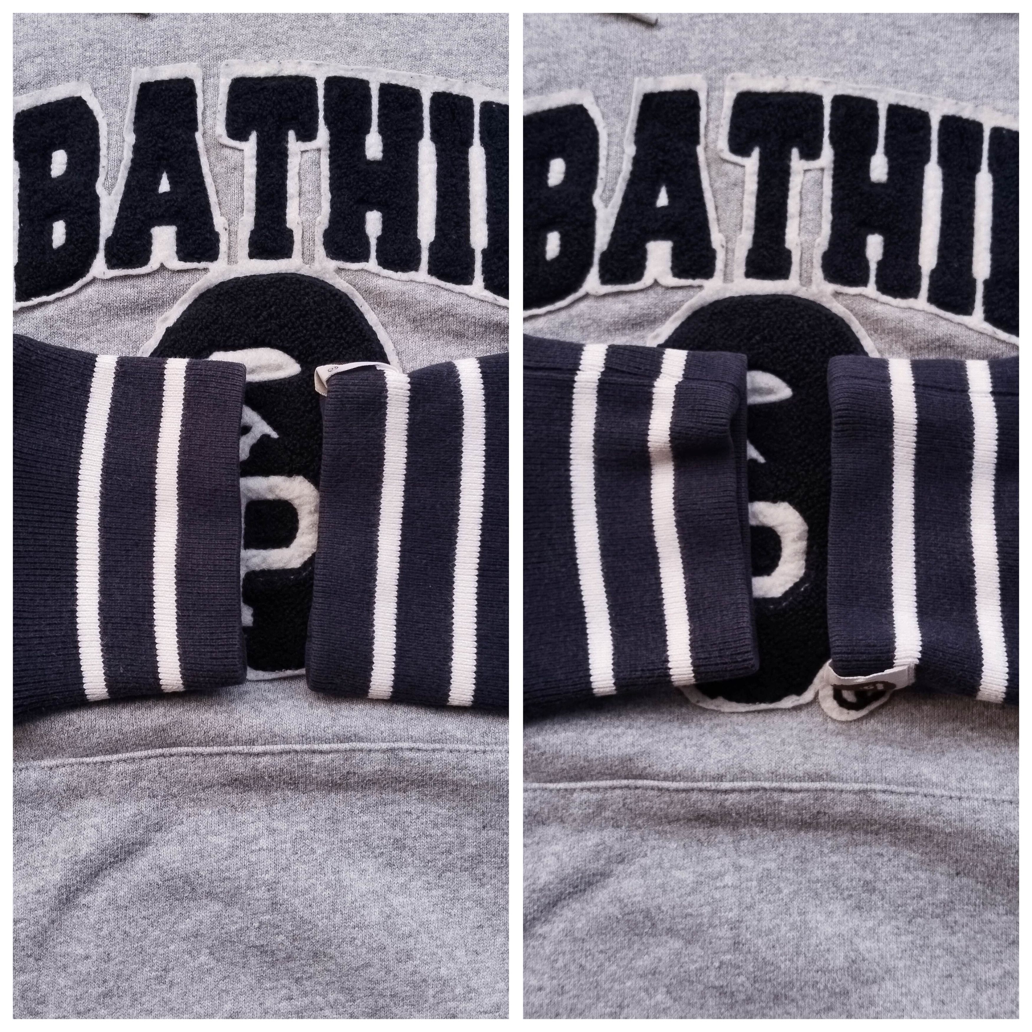Bape Bape Rib Line Pullover Hoodie (2015) Size US M / EU 48-50 / 2 - 5 Thumbnail