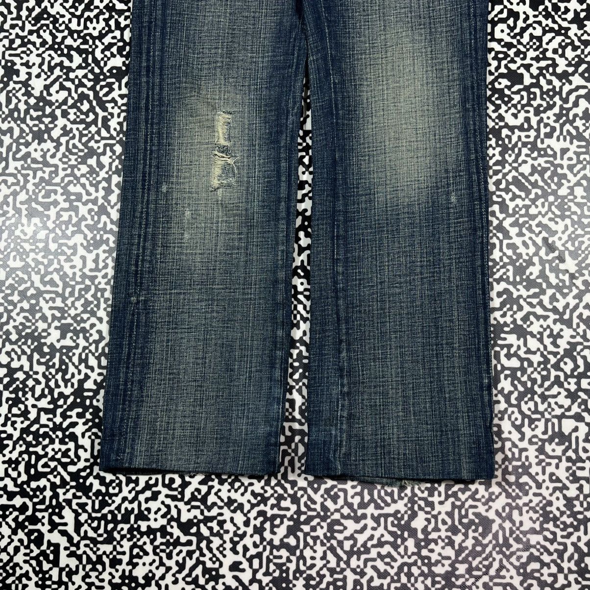 Miss Sixty Vintage Y2K Miss Sixty Japanese Patchwork Style Retro Jeans Size 29" - 16 Thumbnail