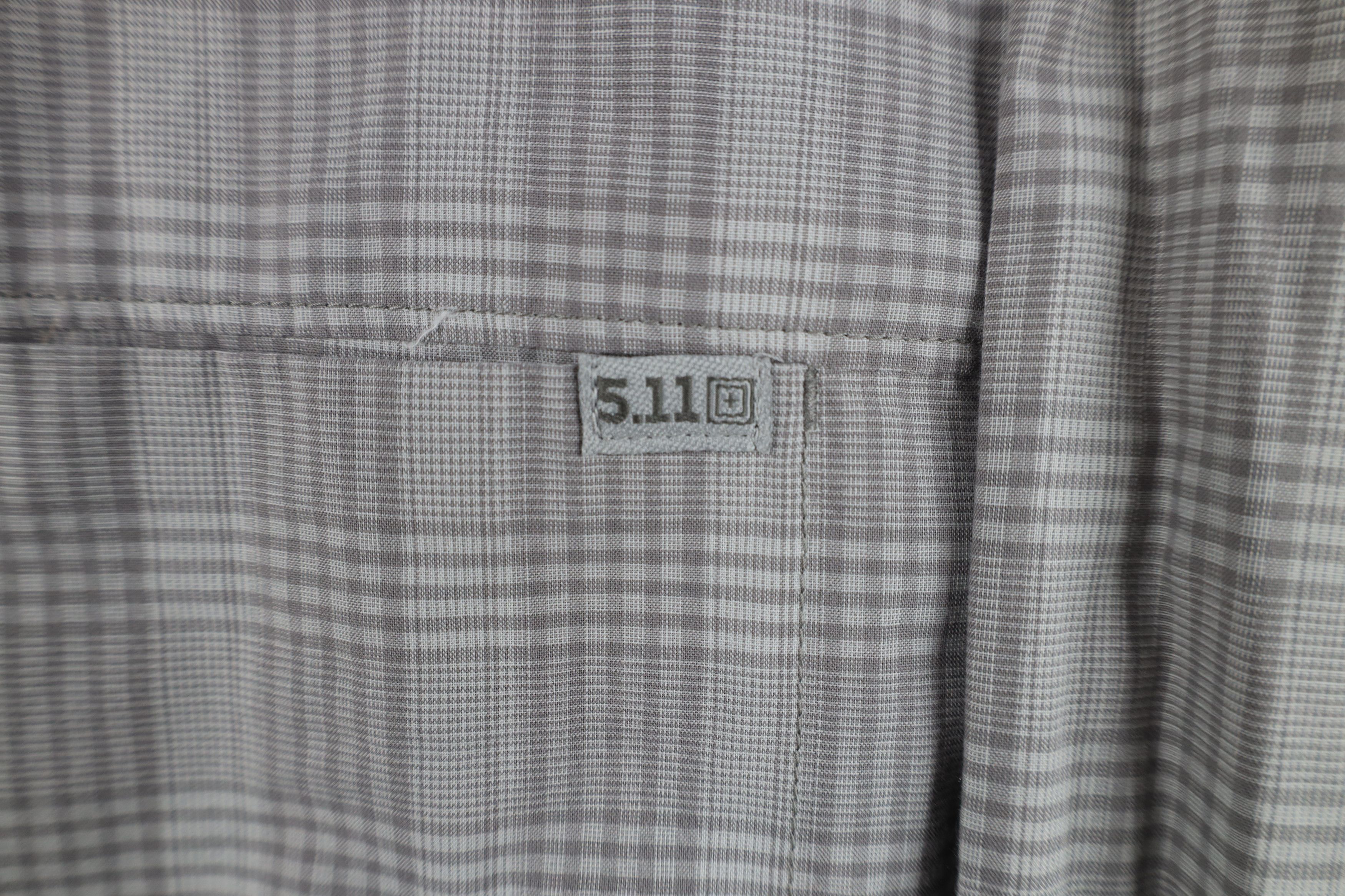 Vintage 5.11 Tactical Series Snap Button Collared Button Shirt Size US L / EU 52-54 / 3 - 4 Thumbnail